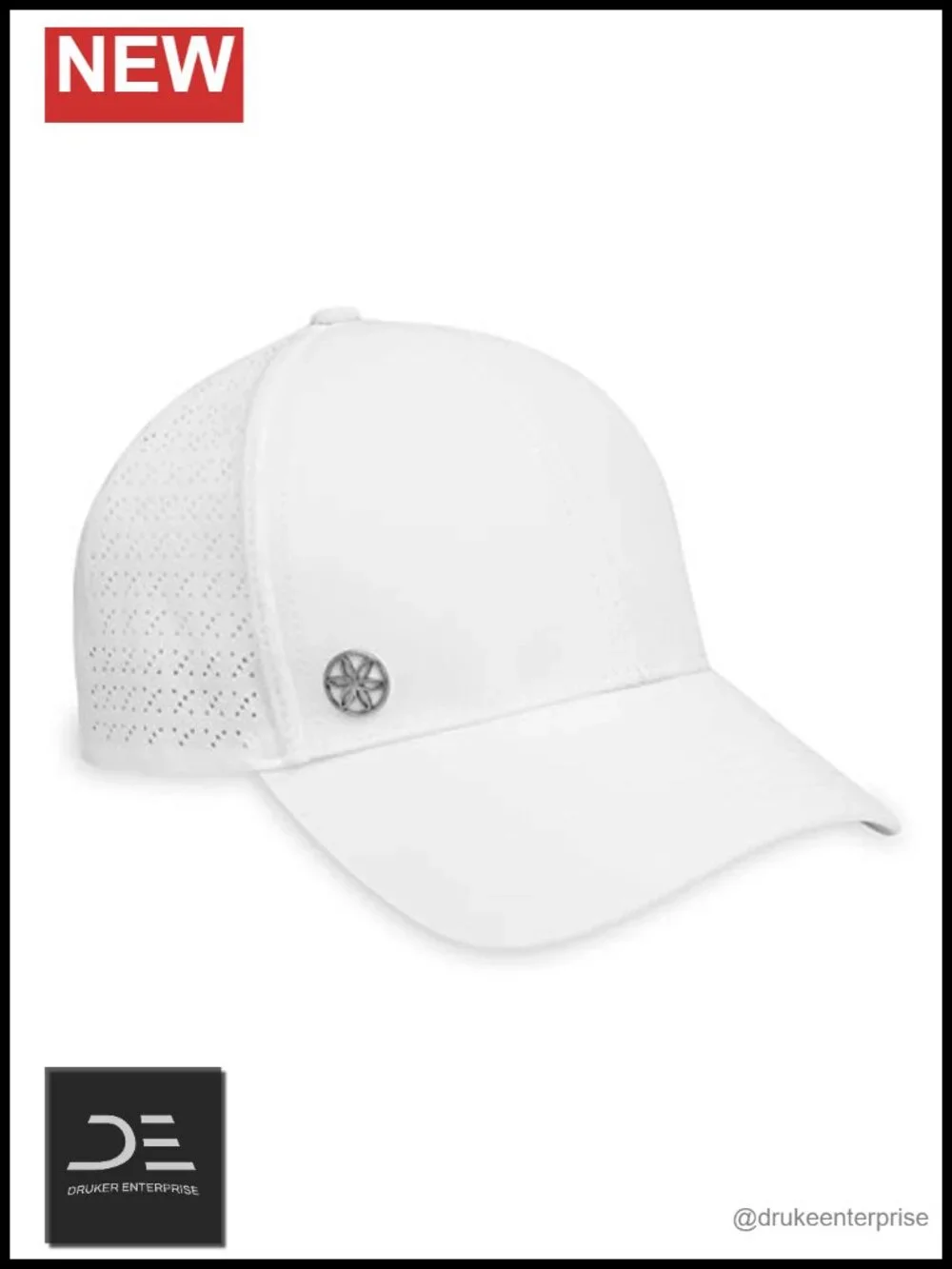 Breathable Lightweight Baseball Cap with Adjustable Strap